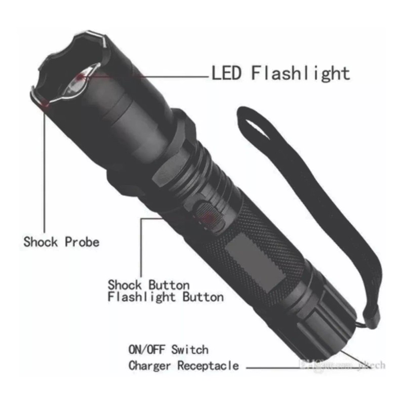 Patagonia Home Linterna Táctica Led Recargable