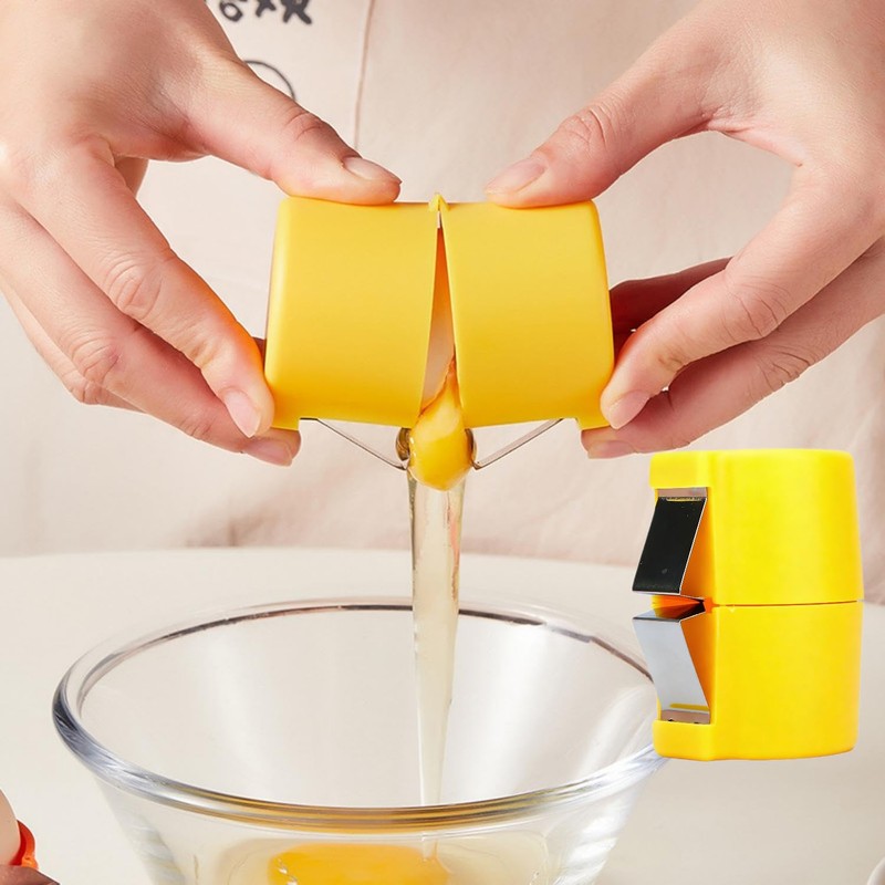 BAISEBAOFU Egg Peeler Easy Shell Egg Opener Egg Cracker Tool