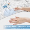Waterproof Mattress Protector Full Size, Premium Cooling Mattress Pad Mattress