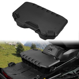 HAKA TOUGH 10L/2.6Gal Modular Cargo Box for Can-Am Maverick X3 Accessories Lockable Waterproof Storage Container with Reinforced Lid Rear Cargo Storage Box (Replace #715005494)