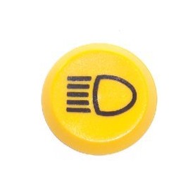 Druckschalter KM10040018 mit Arretierung, Schalter: "Fernlicht", passend für Agco Fendt, Befestigungsmutter SW 36