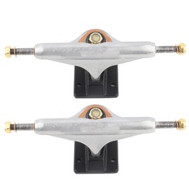 1Pair Skateboard Bracket Maple Skateboard Longboard Support Stand Accessory Silver