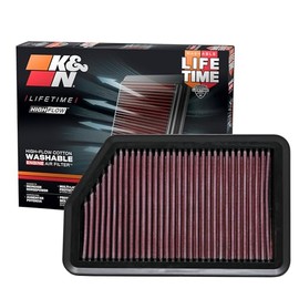 K&N Filtro de Aire del Motor, Filtro de Repuesto
