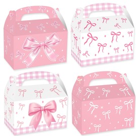 JeVenis Coquette Goodies Boxes Coquette Goodies Bags Birthday Party Favor Bags for Birthday Bridal Shower Baby Shower