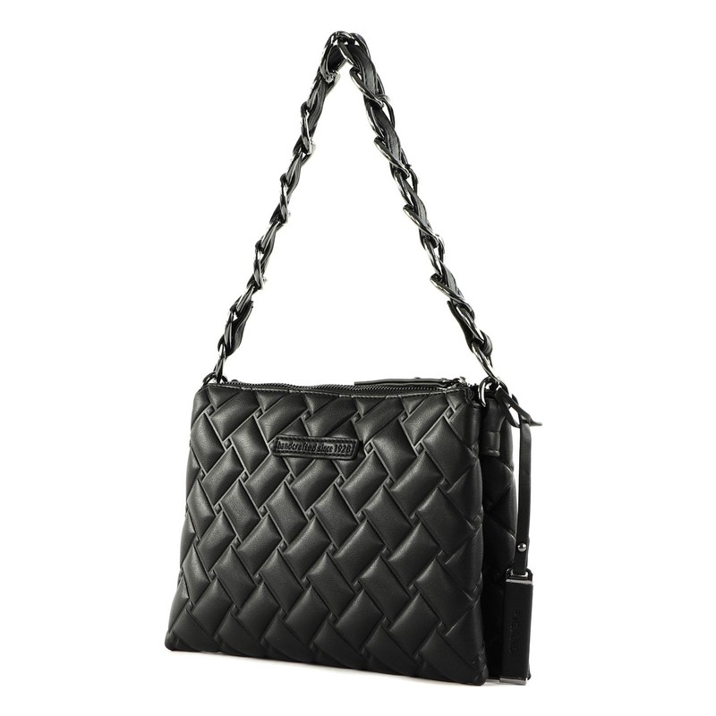 Picard Tres Chic Shoulder Bag 26 cm Synthetic Black, black