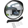 Ovsor Convex Mirror Outdoor for Garage and Traffic Driveway Park
