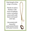 Asterom Cane Strap for Women, Walking Cane Accessories - Fashionable