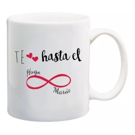 Taza Personalizada Dia De Los Enamorados Sublimada Full Colo
