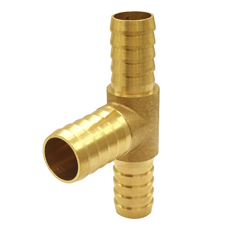 Uenede 2PCS Brass 5/8" to 3/4" to 5/8" (16-19-16 mm)