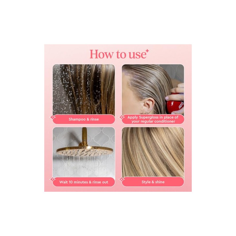 Glaze Supergloss Color Conditioning Gloss – Hydrating Semi-Permanent Colour Hair