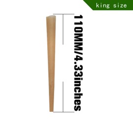 PaNt King Size Paper Cone Rolls, 100PC with Cone Loader, 2 Doob Tubes & Sealed Cans - Natural Unrefined, PaNt Brand
