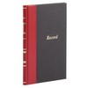 Boorum & Pease 96304 Record/Account Book, Black/Red Cover, 144 Pages,