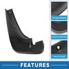 A ABSOPRO Mud Flap Splash Guard with Mount Accessories Front