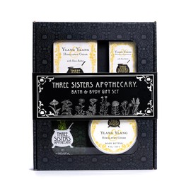 Three Sisters Bath & Body Boxed Gift Set (Ylang Ylang and Cedar)