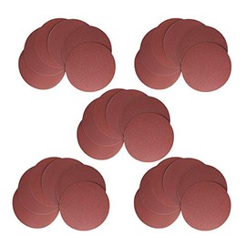 Utoolmart 6-inch PSA Sanding Discs 5 Each of 80# 100# 120# 180# 240# 400# Self Stick Adhesive Back Aluminum Oxide Sandpaper for Random Orbital Sander Wood Metal Auto Dry Polishing 30pcs