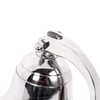 Nautical Wall Hanging Ship Bell 4", Silver Chrome