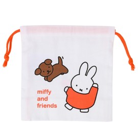Kutsuwa MF821 Miffy Cup Bag, Kids Lunch Series, Made in Japan
