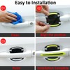 ETOPARS Pack of 8 Reflective Car Door Handle Stickers White