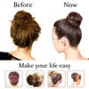 Extra Hair Donut Bun Maker for Kids, Ring Style Bun,