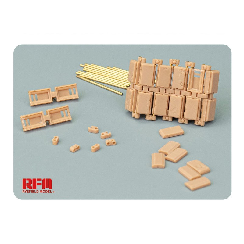 For Raifield Model 1/35 Leopard 2A5/A6/A7 3D Printer Movable Track