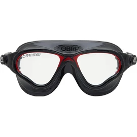 Cressi Cobra Goggles Black/Frame Black Red