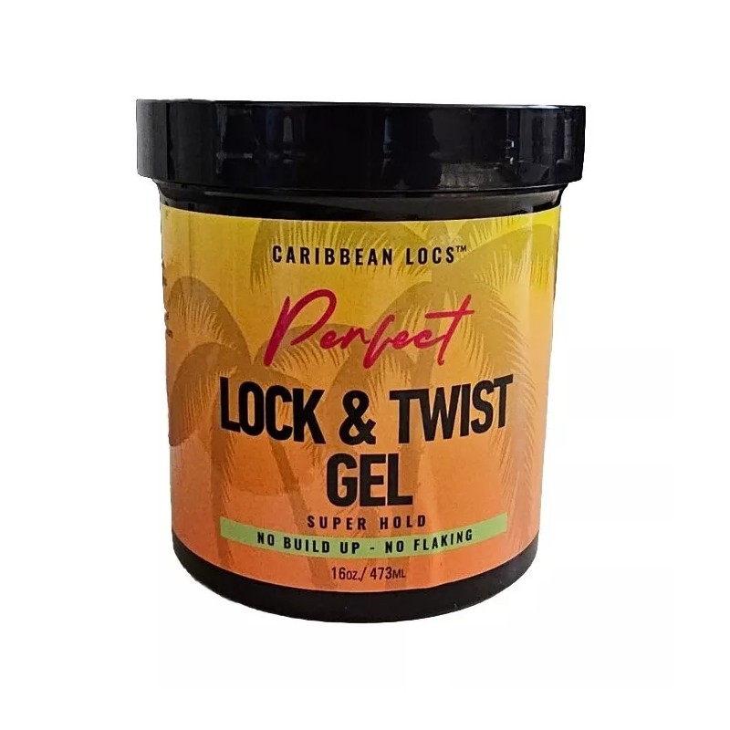 Caribbean Locs Perfect Lock & Twist Gel Super Hold 16oz