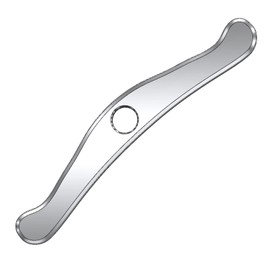 VOOKOKT Gua Sha Tool - Gua Sha Scraping Massage Tool Made of Stainless Steel, IASTM Tool for Relaxing Soft Tissues, Reducing Arm, Neck and Back Muscle Pain (P-Shape)