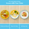 Omie® Easy Scoop Plates for Kids | Unique Design Helps