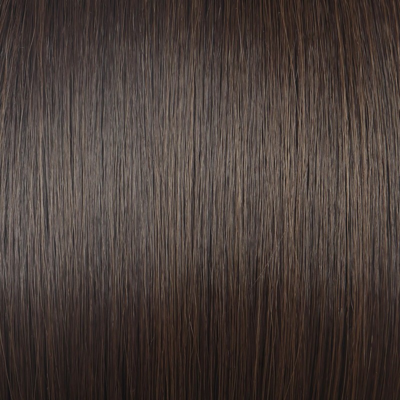 VGbeaty Men Short Straight Brown Wig Bob 60s 70s retro