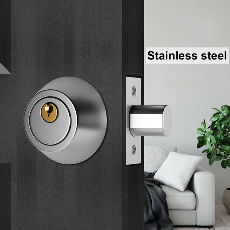 MINETCARE Bilateral Lock, Cylinder Security Lock with Keys on Both