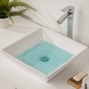 Square Vessel Sink - Sarlai 16'' x 16" Modern Square