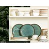 ONEMORE Ceramic Dinner Plates Set of 6, 8.5 inch Small