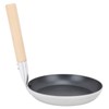 Black Non Stick Pan Household Frying Pan Portable Cooking Pan