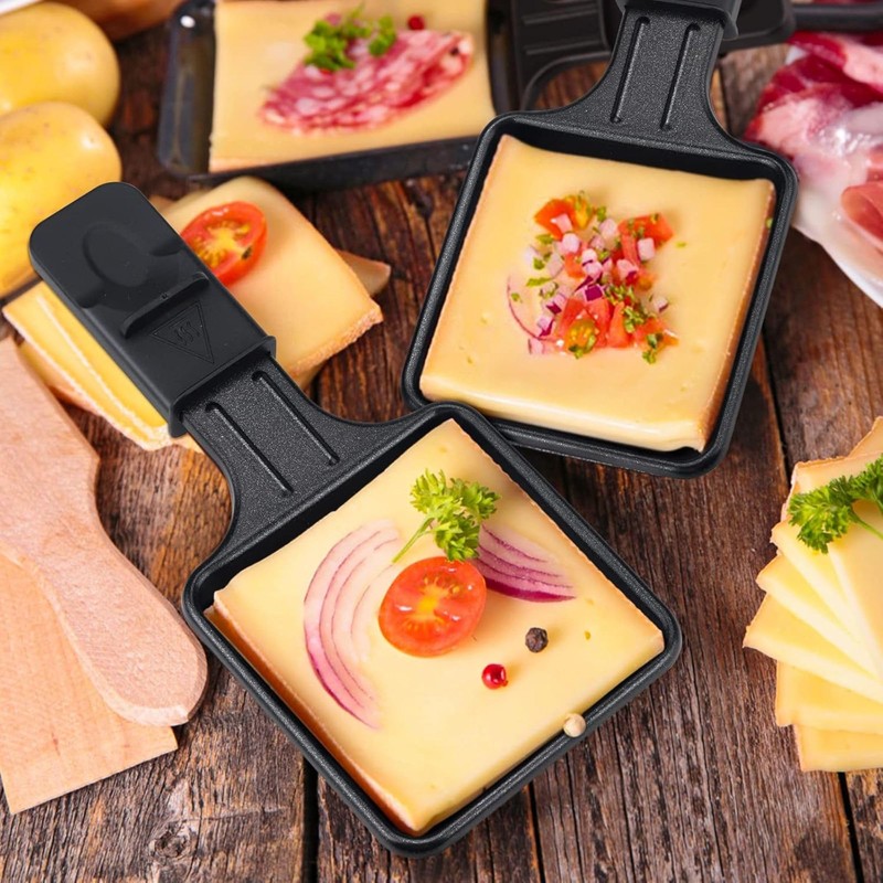 SOS ACCESSOIRE 6 Pack Non Stick Raclette Pans 1 to