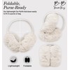 Brook + Bay Fleece Earmuffs - Cuddly and Foldable Earmuffs,