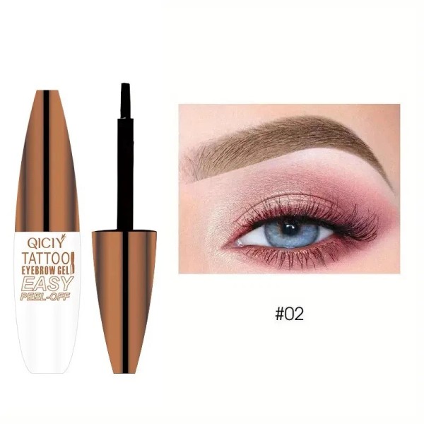 Unbranded Light Brown Brow Tattoo Gel #02 | Waterproof Peel‑Off