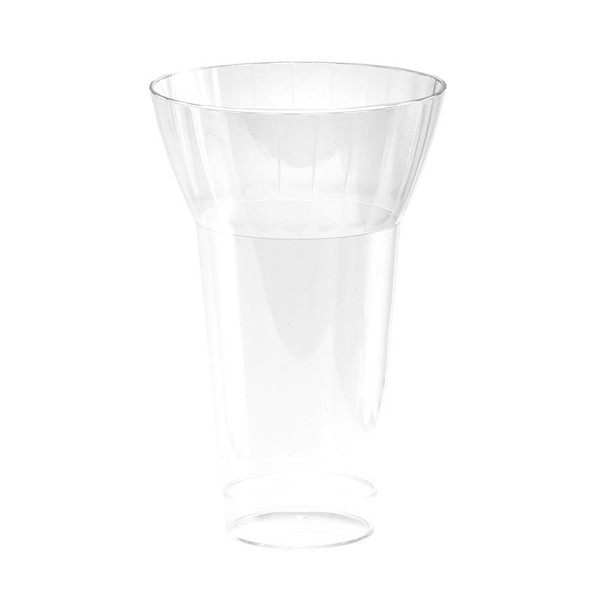 Classic Parfait Clear Rigid Plastic Parfait Cup, 12 Ounce (240-Count)