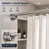 6 Packs Wardrobe Rail Bracket, U Shaped Closet Rod Bracket