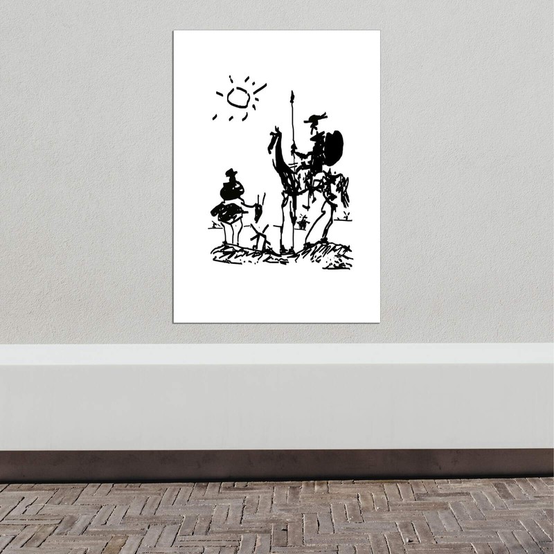 Spiffing Prints Pablo Picasso - Don Quixote - Small -
