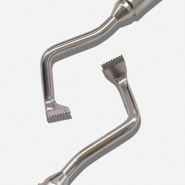 Dental Implant Surgical Instrument Periosteal Elevator for Reflecting Retractor Serrated Tip Skin Flap Tension Reducer Tool (1 Piece A)