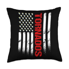 Storm Hunter Designs Meteorologist Tornado Fan Chaser Weather Throw Pillow, 18x18, Multicolor