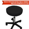Linxor® Terry Protective Cover for Round Stool – 9 Colours
