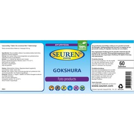 Gokshura Ayurveda 120 Tablets