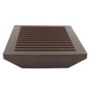 Lifeswonderful - 4X Brown Rubber Castor Cups - Non Slip