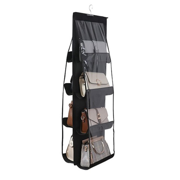 Closet Hanging Handbag Organiser, Wardrobe Pouch Tote Bag Purse Collection