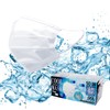Hiro Corporation Cooling Non-woven Fabric Mask, Pack of 50, Regular Size, qmax 0.332, Cooling, Easy to Breath, High Performance 99% Cut (1)