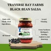 Traverse Bay Farms Nationally Award-Winning Salsa (Black Bean, 1 Jar)