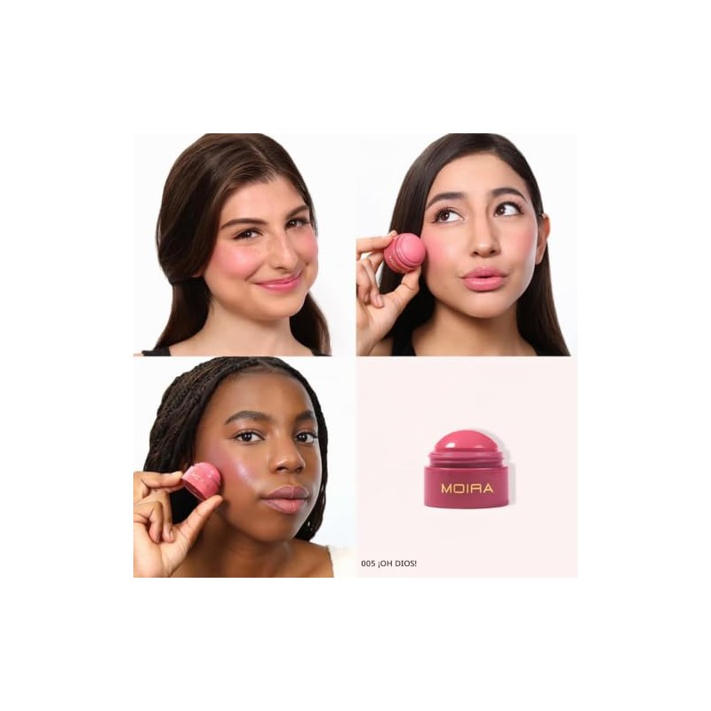 Moira Rubor Soft Blush Balm (005, Oh, my )