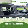Qyebbk Window Visors Rain Guards for 2010-2024 Toyota 4Runner, Durable