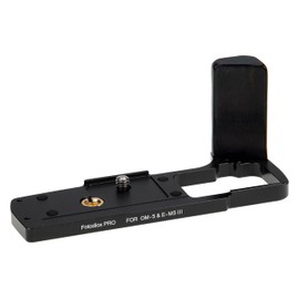 Fotodiox Pro DLX Metal Grip f/OM System OM-5 & Olympus OM-D E-M5 Mark III Mirrorless Cameras - Grip w/Battery Access